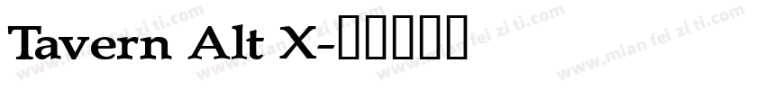 Tavern Alt X字体转换